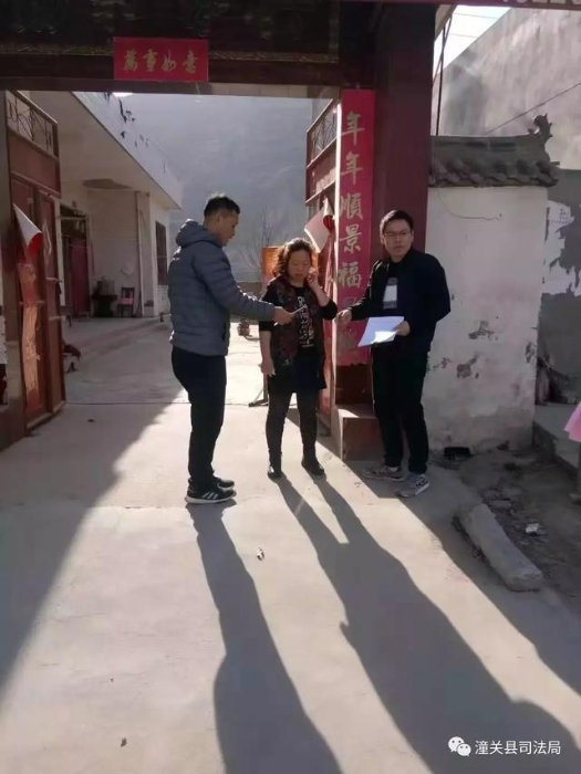 潼关县司法局深入基层扎实开展矛盾纠纷排查化解和扫黑除恶线索摸排工作