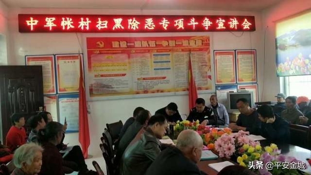 潼关公安：扫黑除恶宣讲进村组