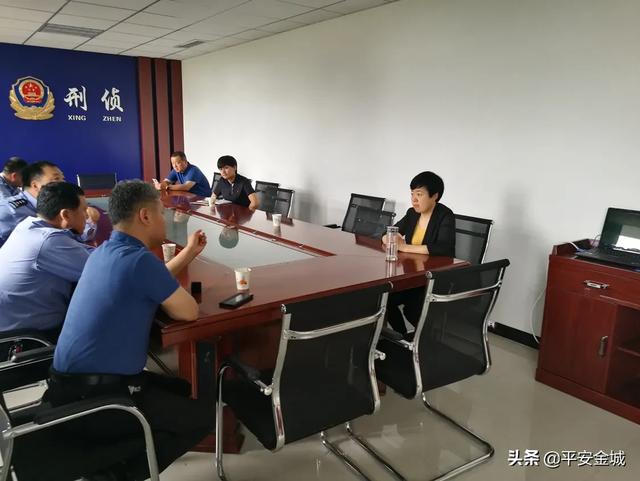 潼关县县长于娟侠深入县公安局检查指导扫黑除恶等工作