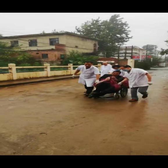 潼关矿建医院零公里分院真情救助“三无病人”