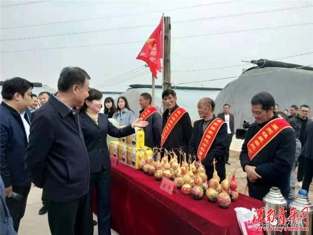 潼关县委书记樊正学、县长于娟侠带队对秦东镇脱贫攻坚工作进行观摩