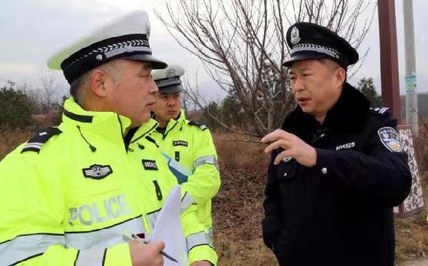 潼关县公安局交通警察大队开展“路面执法”大比武