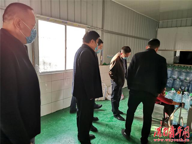 潼关县秦东镇考察制售桶装纯净水产业
