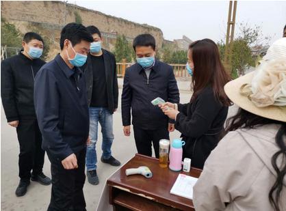 潼关县副县长张力对全县旅游景区疫情防控工作进行实地检查（图）