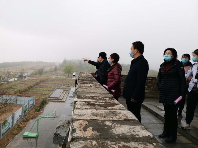 河南省市领导考察潼关县古城遗址保护开放建设情况