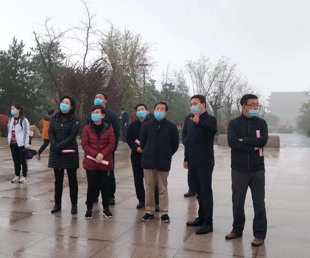 河南省市领导考察潼关县古城遗址保护开放建设情况