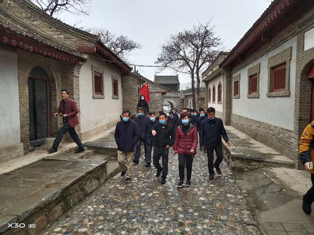 河南省市领导考察潼关县古城遗址保护开放建设情况