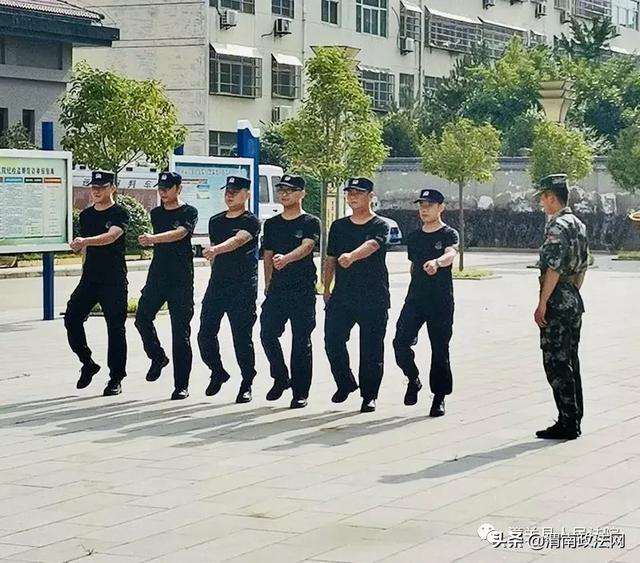 潼关法院司法警察大队：警务“实战化”训练显风采