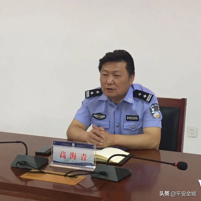 潼关县公安局召开警务室建设现场推进会