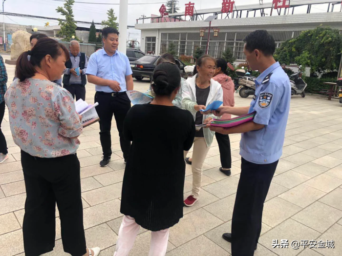 潼关县公安局发动社会资源 掀起反诈热潮