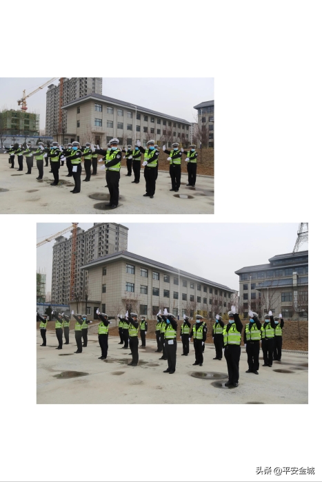 潼关县公安局举行2021年春训练兵活动启动仪式（图）