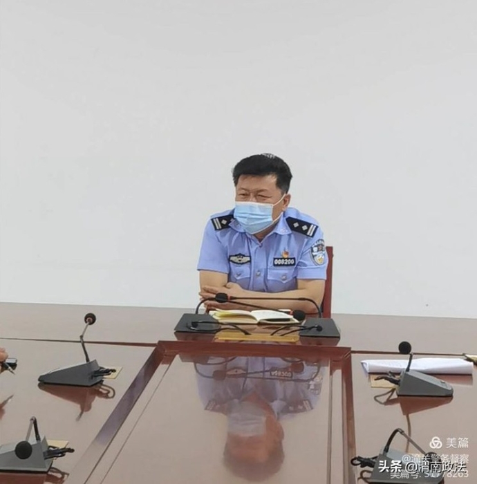 渭南市公安局督察委员会第一督察组深入潼关县公安局对疫情防控工作开展专项督察（图）
