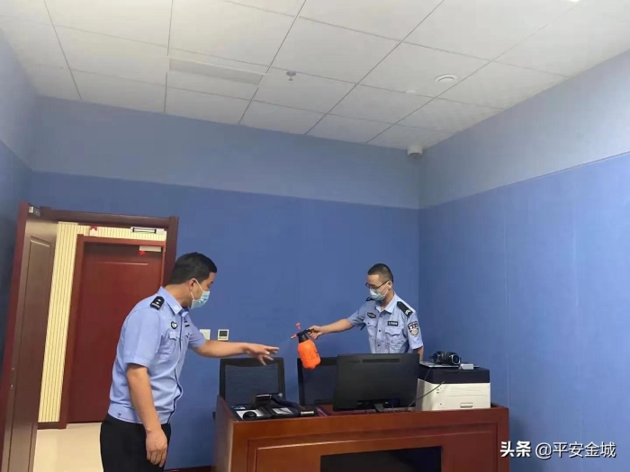 潼关县公安局多措并举 狠抓执法办案管理中心疫情防控工作（图）