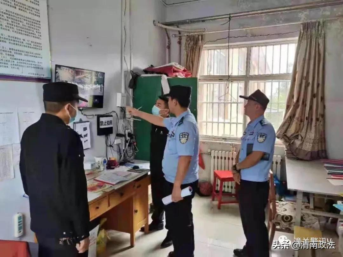潼关：政法力量护航“平安开学季”（组图）