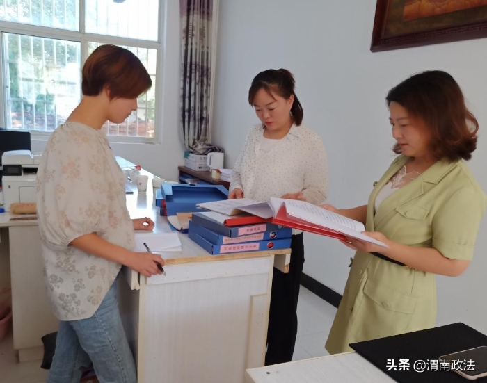 潼关县司法局开展全国民主法治示范村复核自查工作