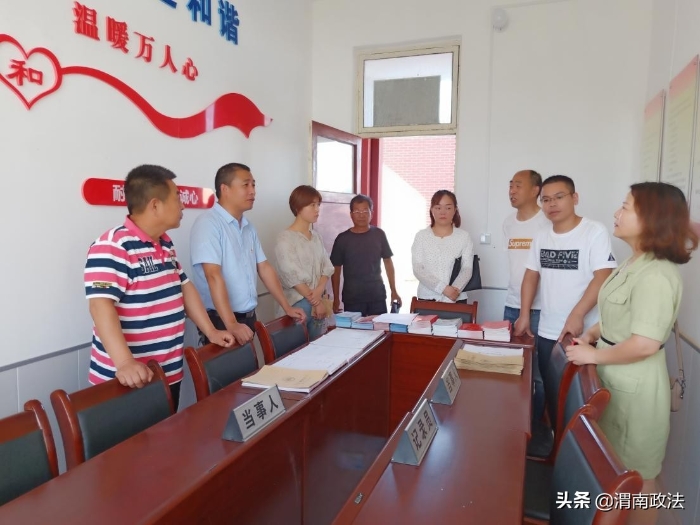 潼关县司法局开展全国民主法治示范村复核自查工作