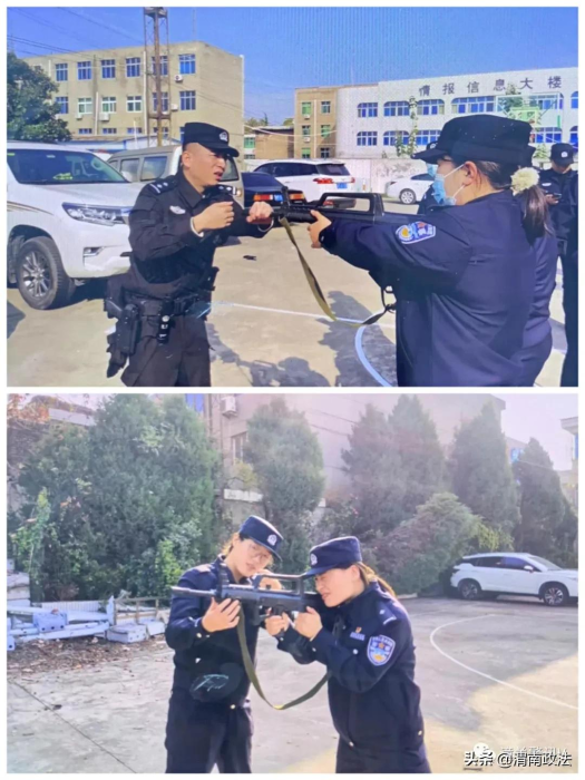潼关县公安局组织开展实弹射击训练活动 提升民警实战水平