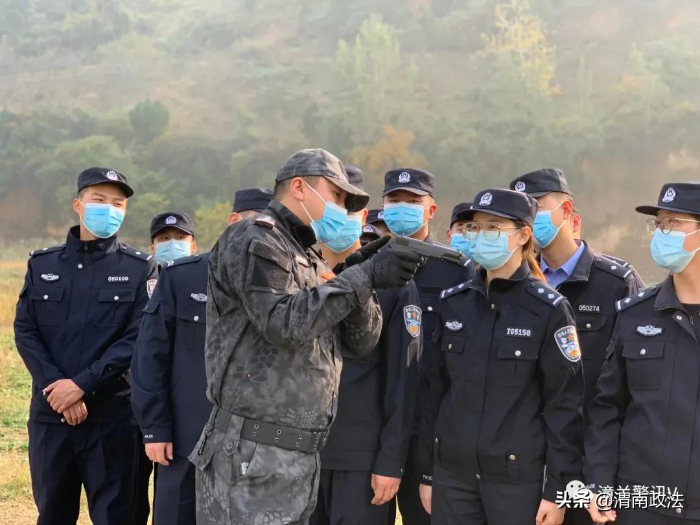 潼关县公安局组织开展实弹射击训练活动 提升民警实战水平
