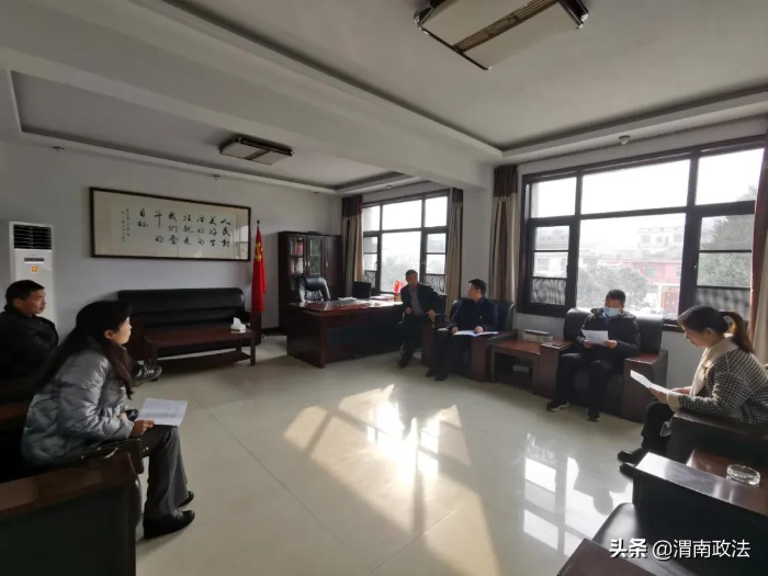 真情走访解民忧 问计于民聚民智 ——潼关县委政法委扎实开展“问计于民、问需于民”走访活动（图）