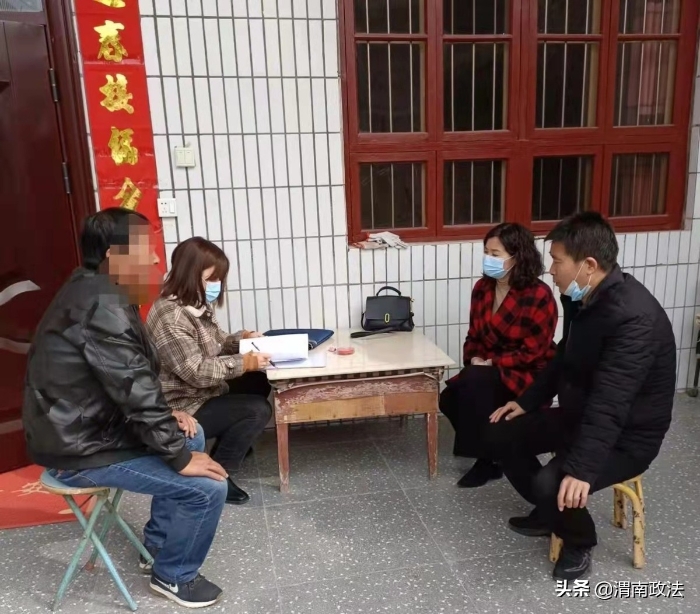 潼关县司法局城关司法所组织开展入户走访社区矫正对象工作（图）